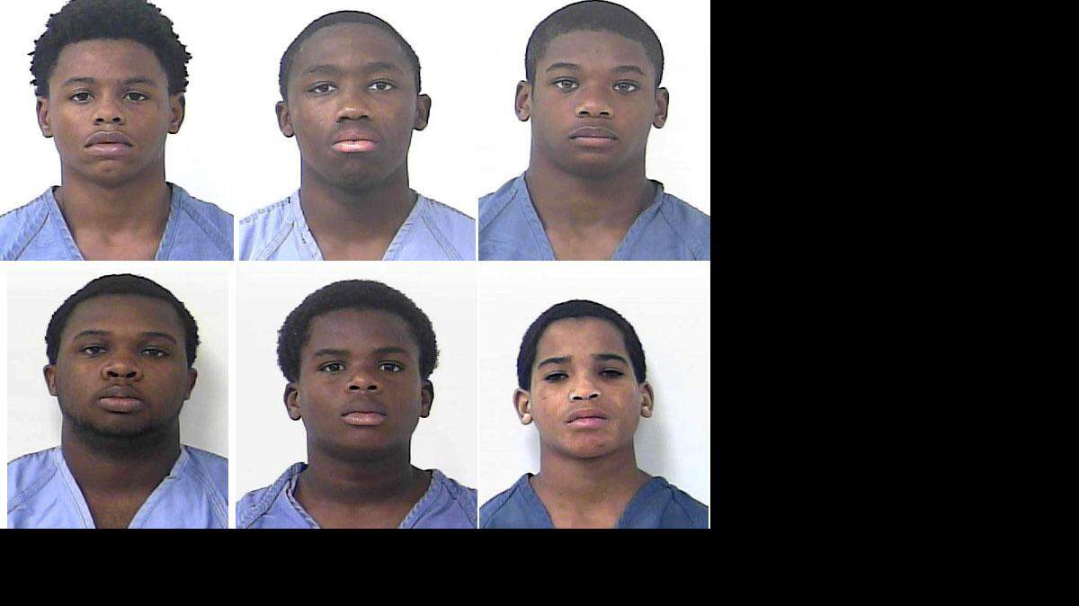 Michael Bush,Rural Scott, Shomari Smith, Walter Walker, Jeremiah Laplace y Joshua Sargeant.