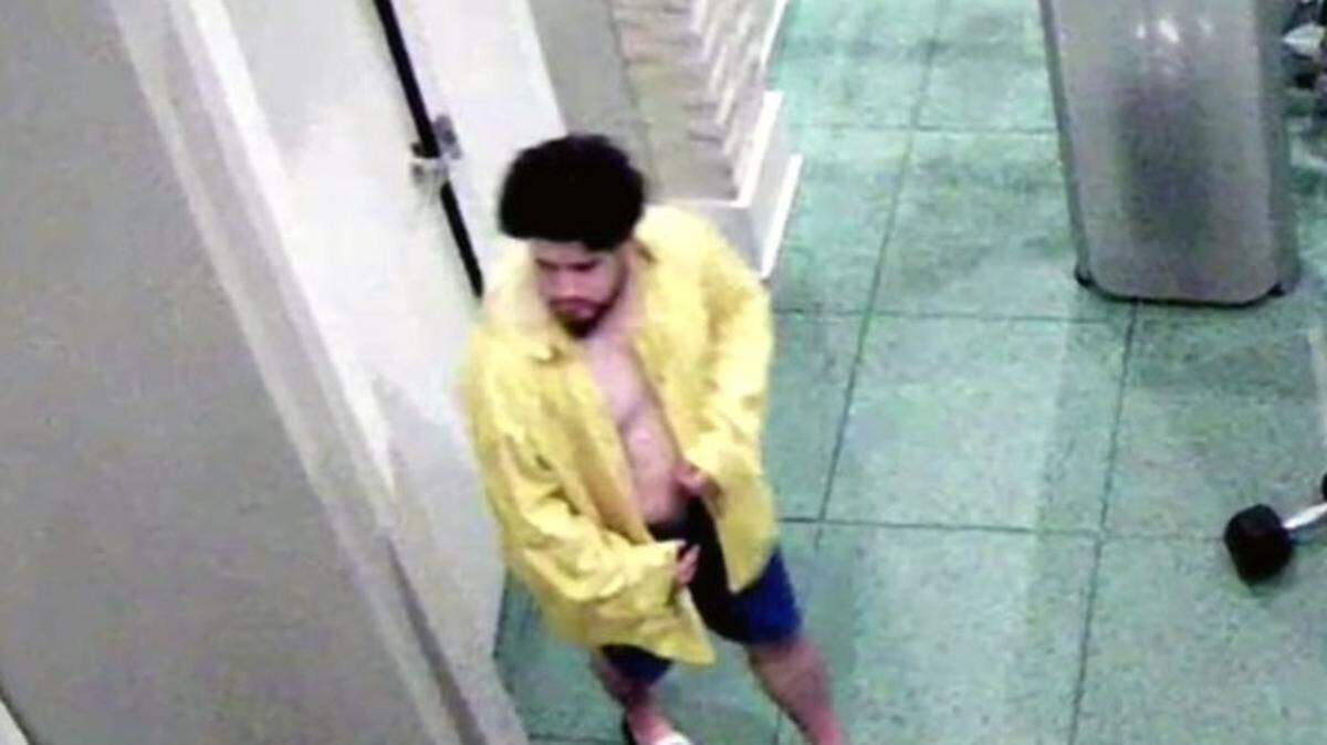 Imagen tomada de video de vigilancia.