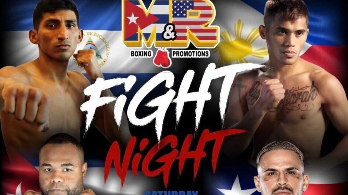 M&R Boxing mantiene vivo el boxeo en Miami y apuesta por una cartelera “con paridad” el sábado