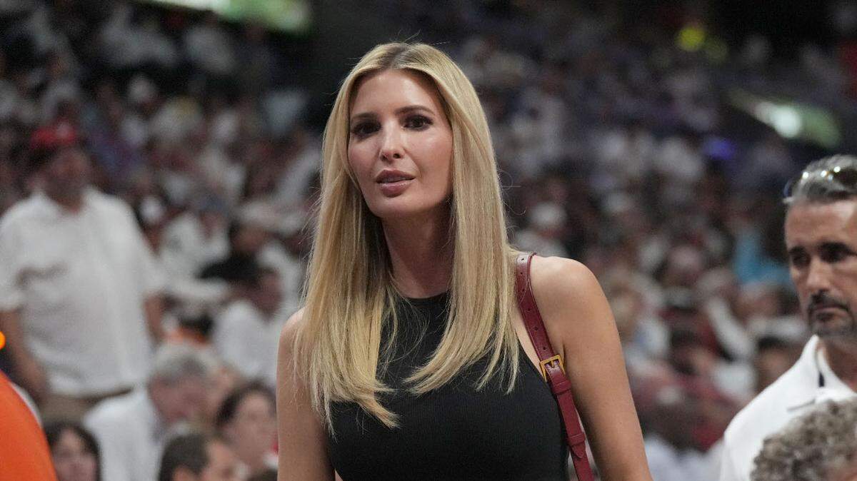 Ivanka Trump attends Game 4 of the 2023 NBA Playoffs between the Miami Heat and the Milwaukee Bucks at the Kaseya Center on April 24, 2023 in Miami, Florida, United States.