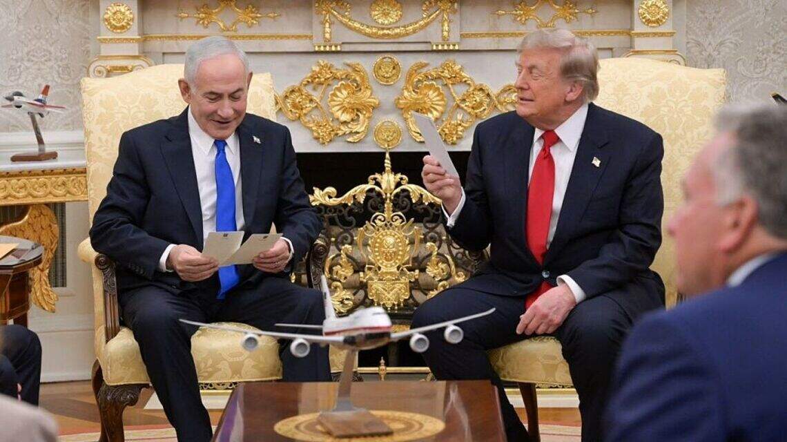 Entre sonrisas y “pequeñas diferencias”, Trump recibe a Netanyahu en cita clave en la Casa Blanca