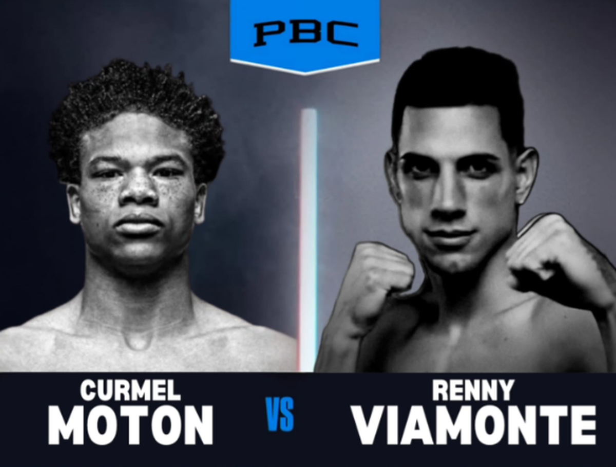 Renny Viamonte y Curmel Moton pelean el sábado en Las Vegas.