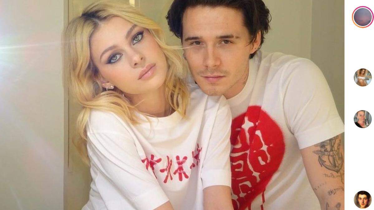 Brooklyn Beckham and Nicola Peltz