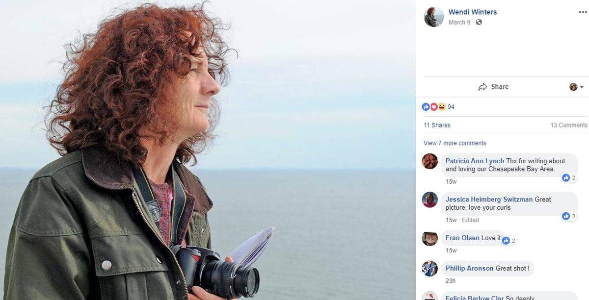 La reportera Wendi Winters falleció el jueves en el tiroteo al Capital Gazette.