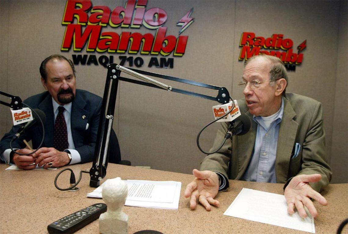 Armando Pérez Roura y Agustín Tamargo formaron un exitoso equipo en Radio Mambí.