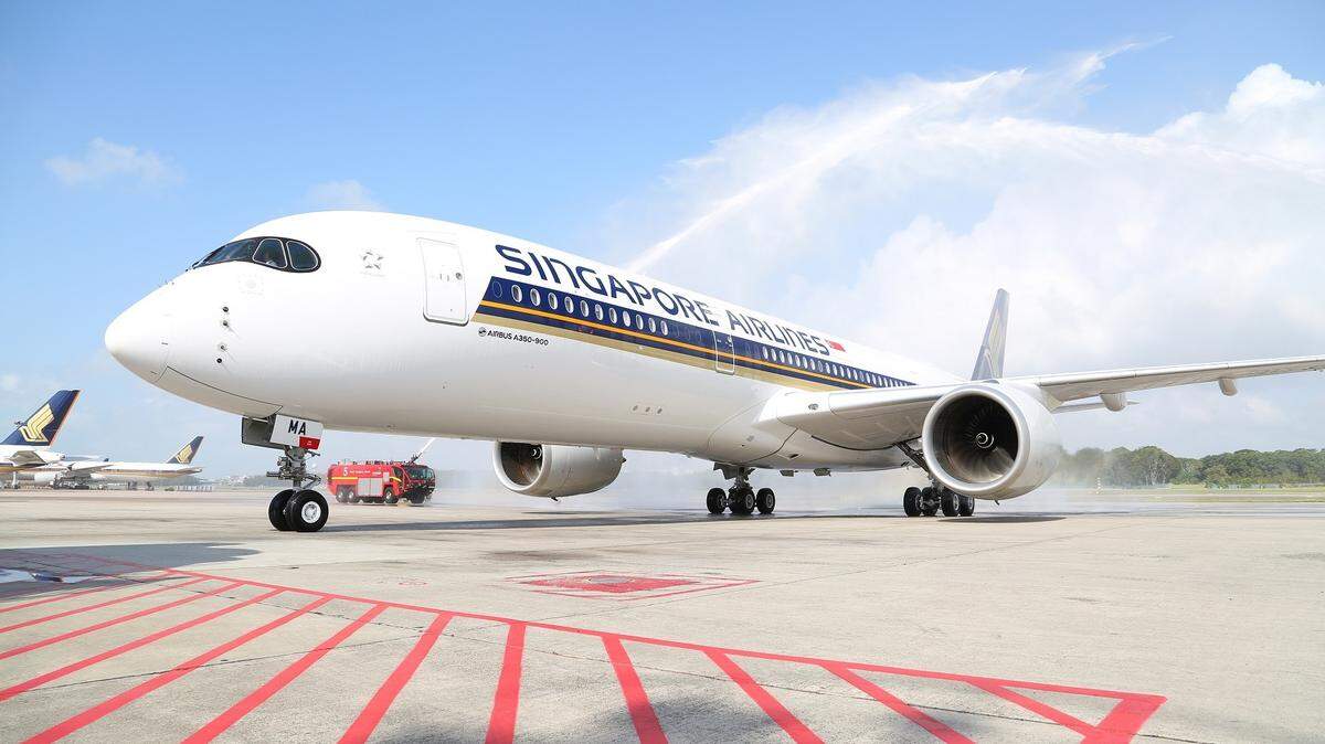 Un avión de Singapur Airlines SINGAPUR AIRLINES (Foto de ARCHIVO)