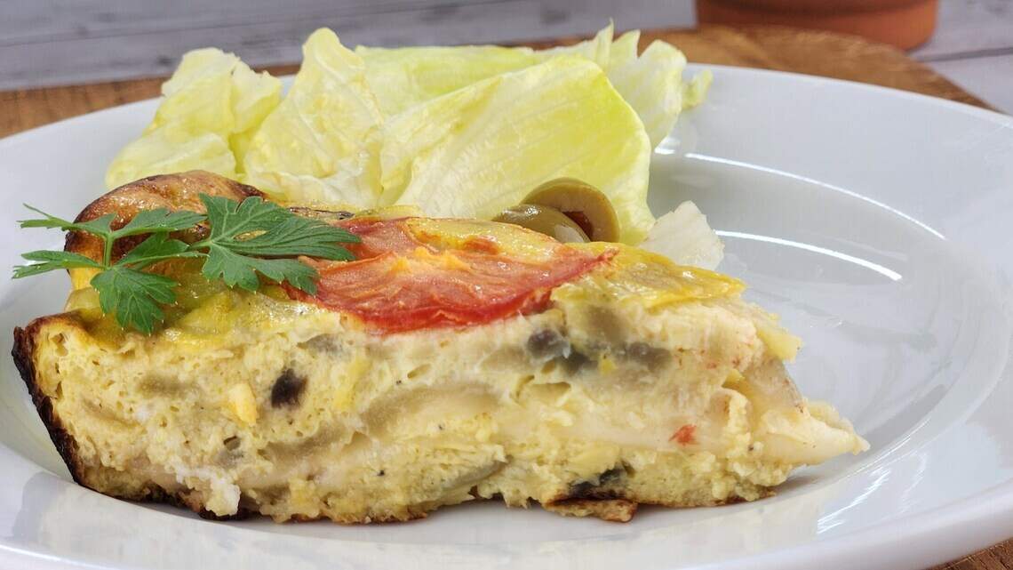 Tortilla de zucchini: una receta fácil, rápida y deliciosa