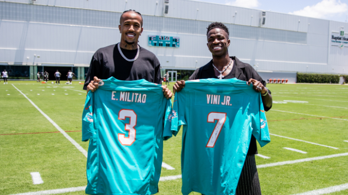 Vinicius Jr. y Militao hicieron escala en Miami para incorporarse a la selección de Brasil, que participará en la Copa América USA 2024.