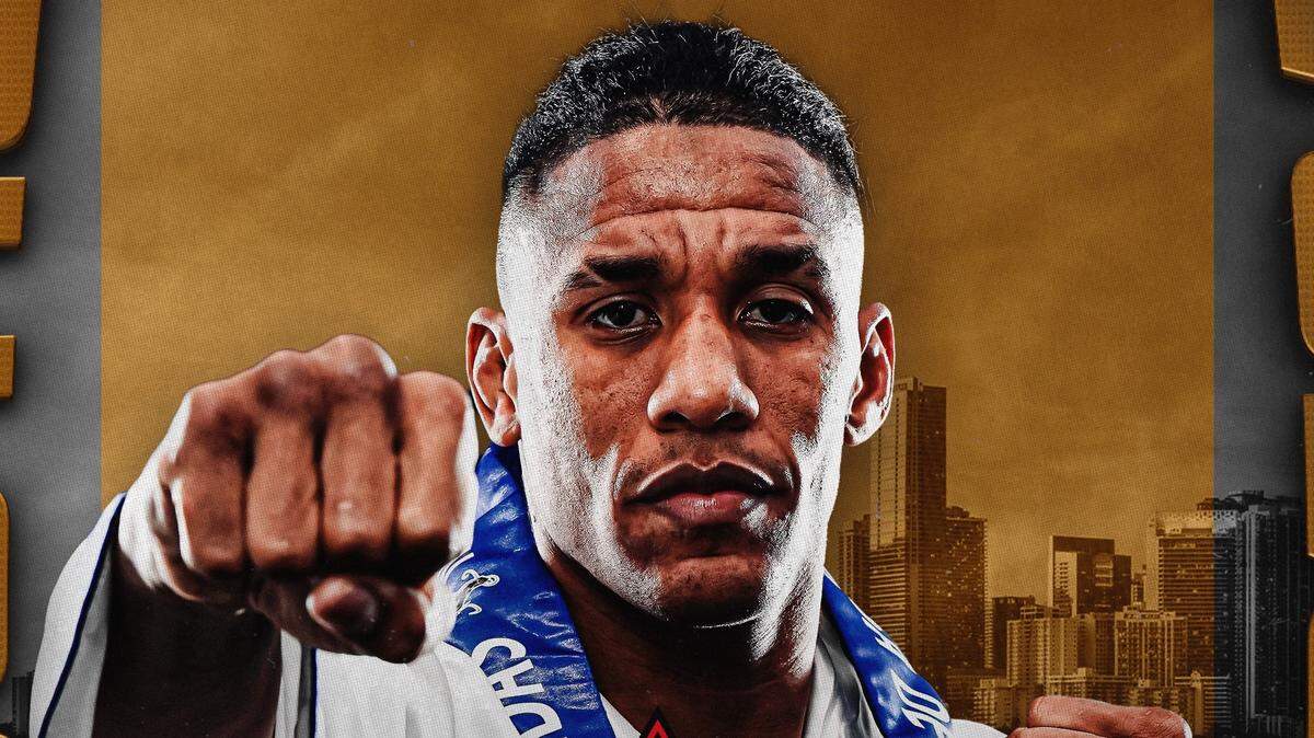 Alberto “El Indio” Blas noqueó a Harold McQueen y se coronó campeón mundial superpluma de BKB, una faja que suma a la ganada anteriormente en BKFC. 