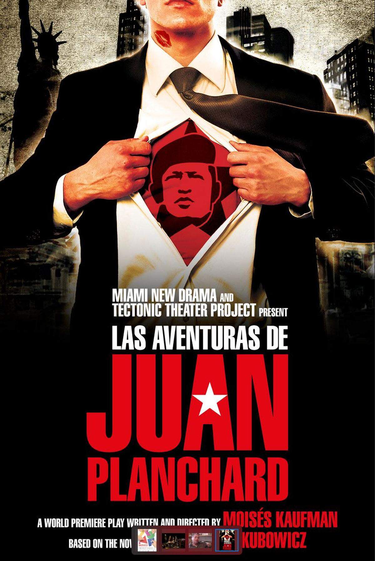 “Las aventuras de Juan Planchard”, una adaptación de la novela homónima de Jonathan Jakubowicz producida por Miami New Drama bajo la dirección de Moisés Kaufman, estará en cartelera del 17 de octubre al 12 de noviembre en el Colony Theatre de Miami Beach.