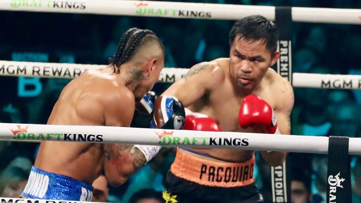 El filipino Manny Pacquiao, de 46 años, sorprende con una actuación vibrante frente a Mario Barrios en Las Vegas, pero se va con un empate que deja sabor amargo y promesas de revancha.