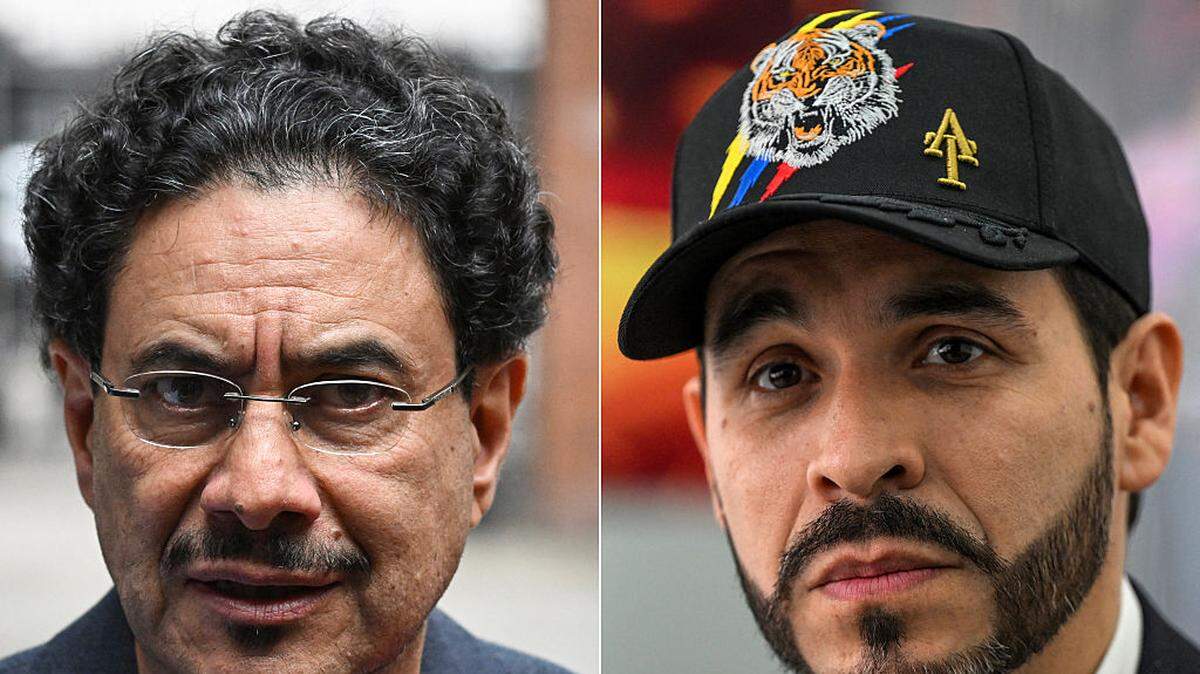 Los candidatos Iván Cepeda (izq.) y Abelardo de la Espriella diputarán en segunda vuelta la Presidencia de Colombia el próximo 21 de junio al ser los más votados en la primera ronda celebrada este domingo.