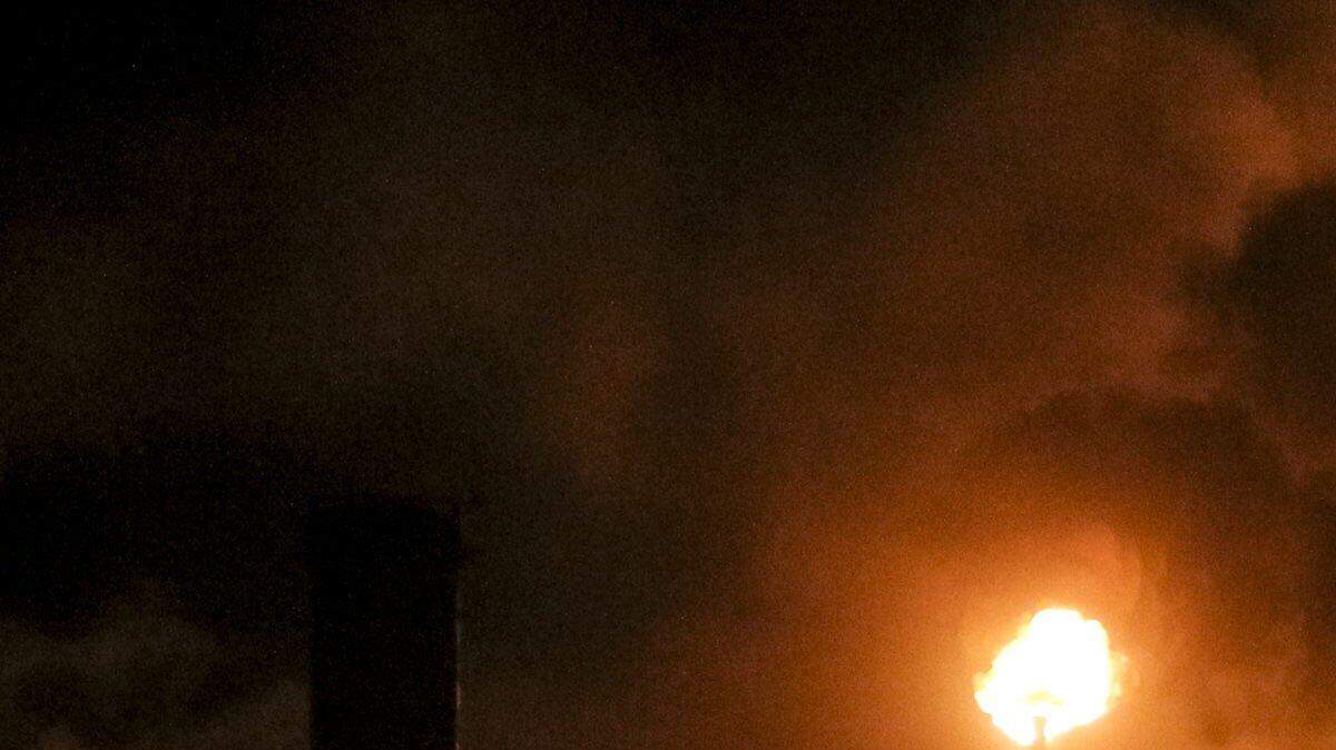 Vista externa de la refinería Amuay el martes 4 de noviembre de 2014, en la localidad de Paraguaná, Venezuela.