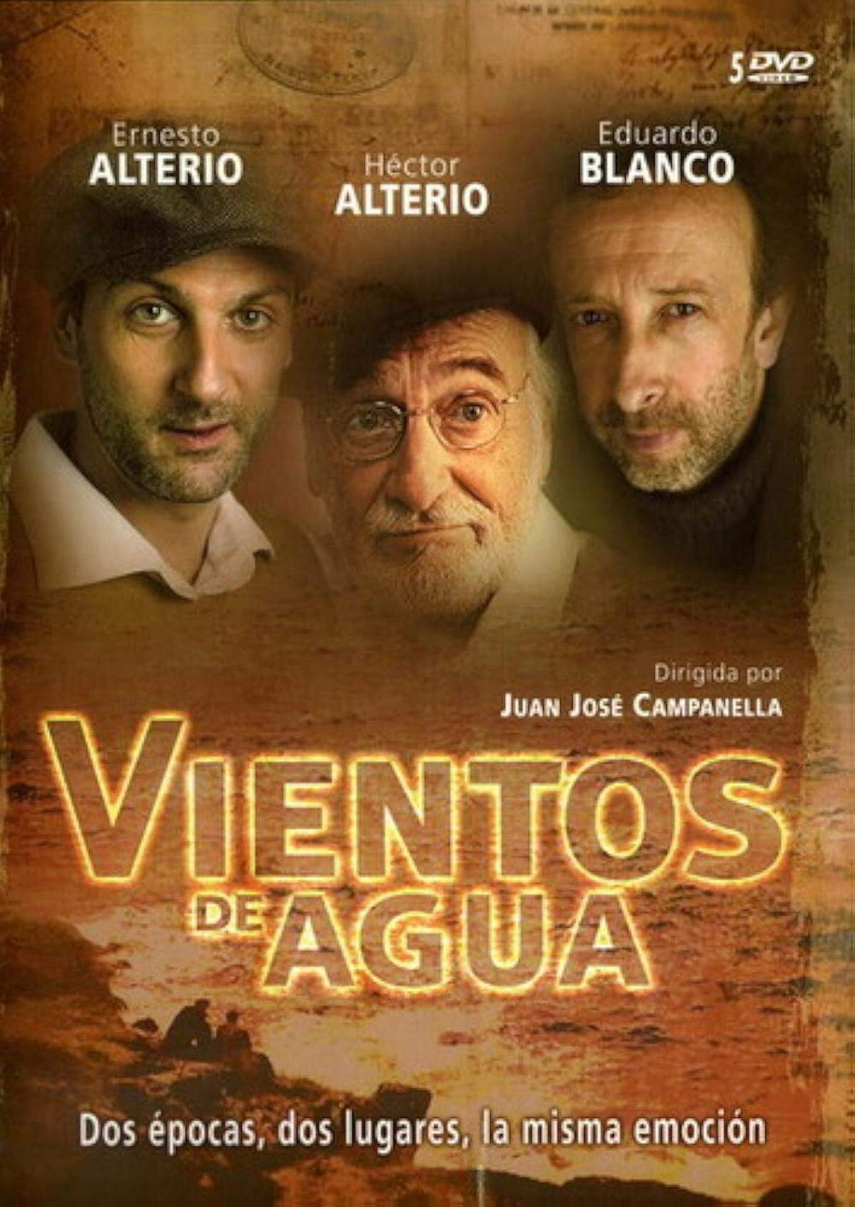 En Netflix la serie ‘Vientos de agua’ (2006), de 13 capítulos, narra la historia de la familia Olaya, que vive en medio de los vaivenes políticos y económicos de España y Argentina entre 1934 y 2006.