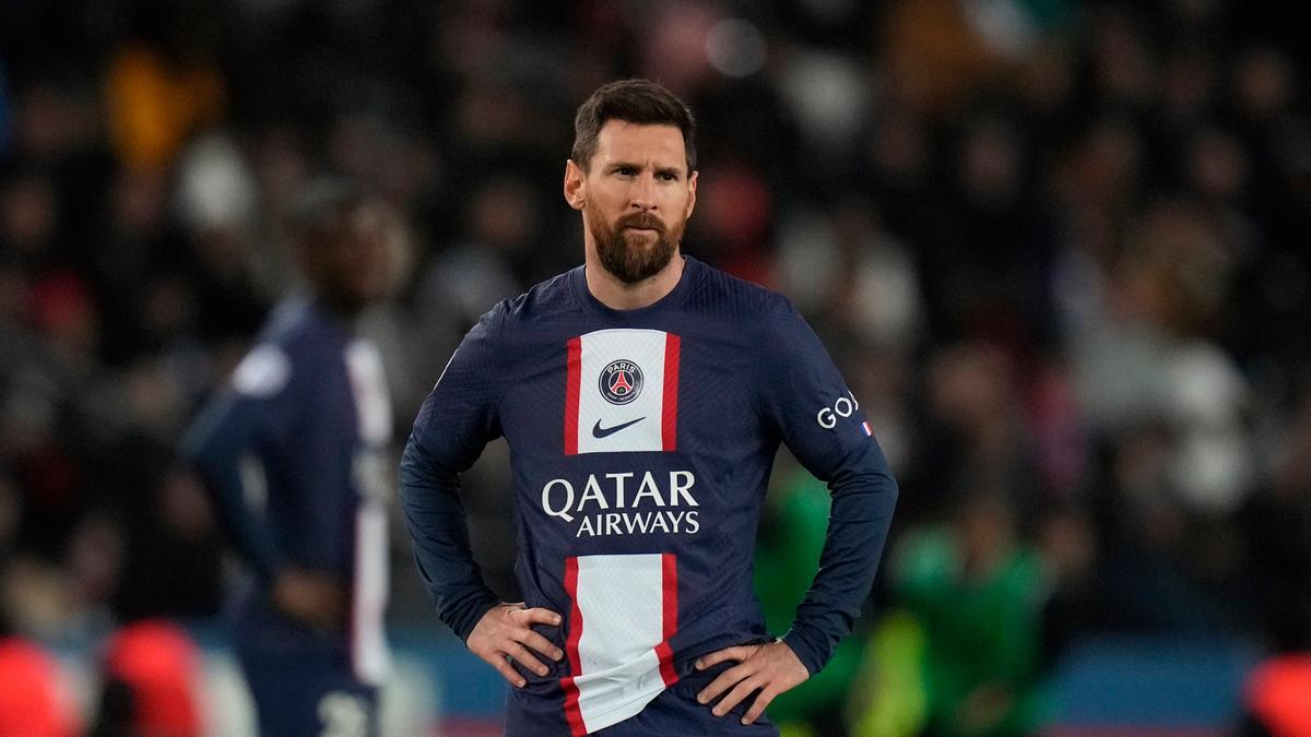 Lionel Messi durante el partido entre el Paris Saint-Germain y Angers en la liga francesa, celebrado el 11 de enero de 2023 en París.