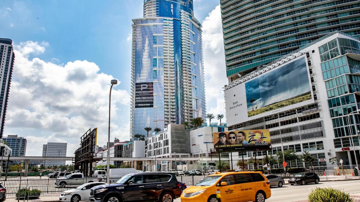 El Paramount World Center en Miami, Florida, en una imagen del 26 de mayo de 2019.