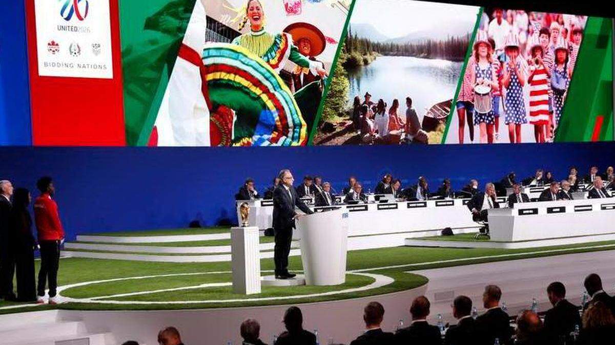 En la votación electrónica, la candidatura conjunta norteamericana obtuvo 134 votos.