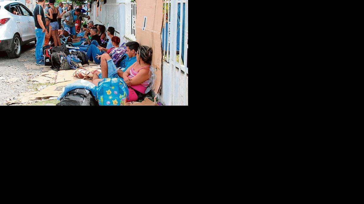 Desde que el pasado 15 de noviembre Nicaragua prohibió el paso por su territorio a los emigrantes cubanos.