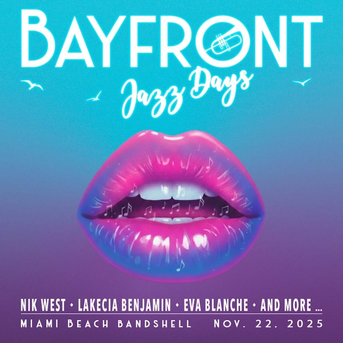 Bayfront Jazz Festival en el Miami Beach Bandshell.