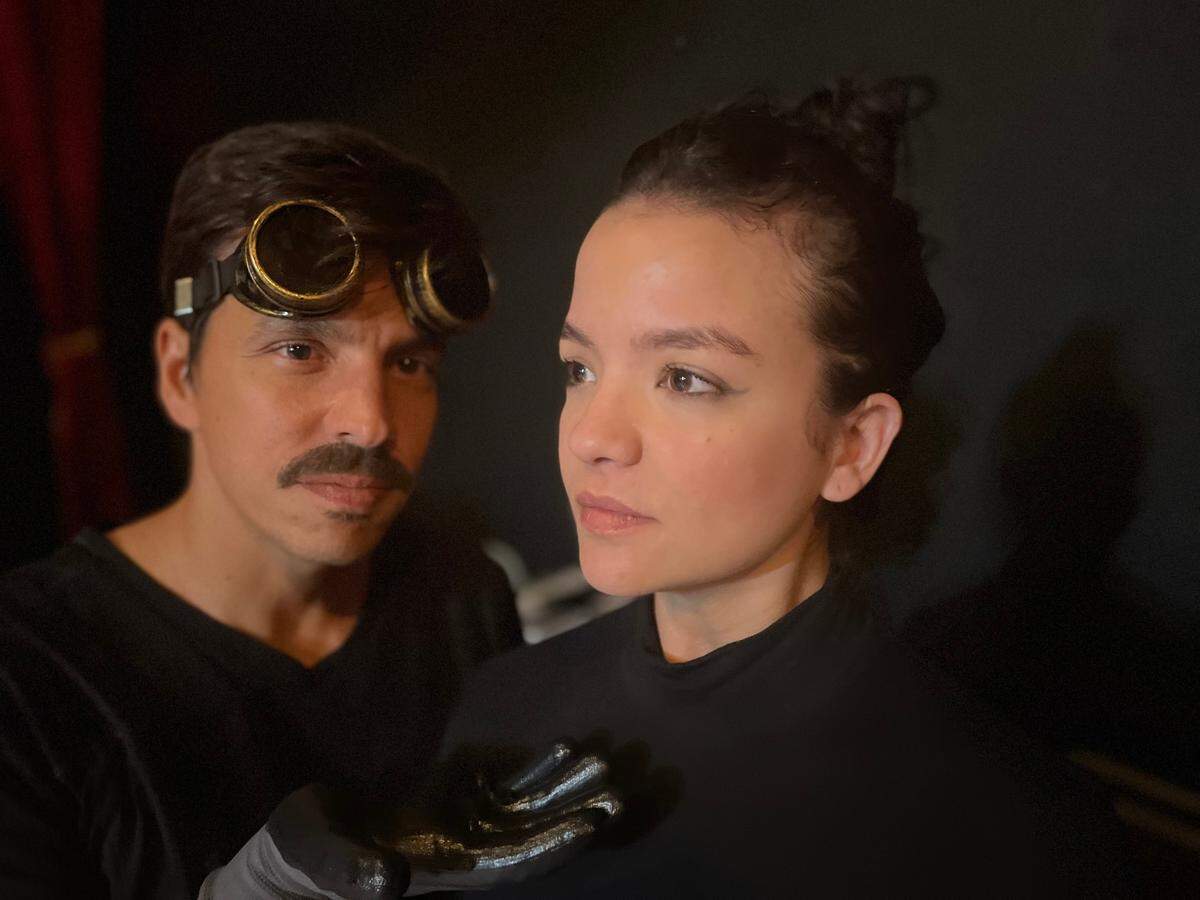 Andy Barbosa y Laura Alemán