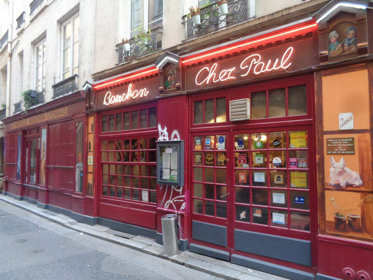 Chez Paul, un antiguo bouchon lionés.