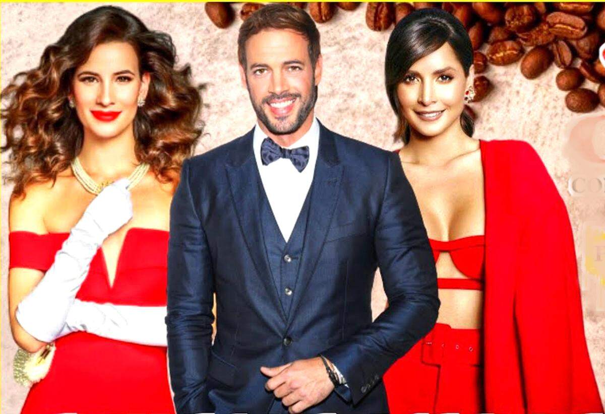 Laura Londoño, William Levy y Carmen Villalobos.
