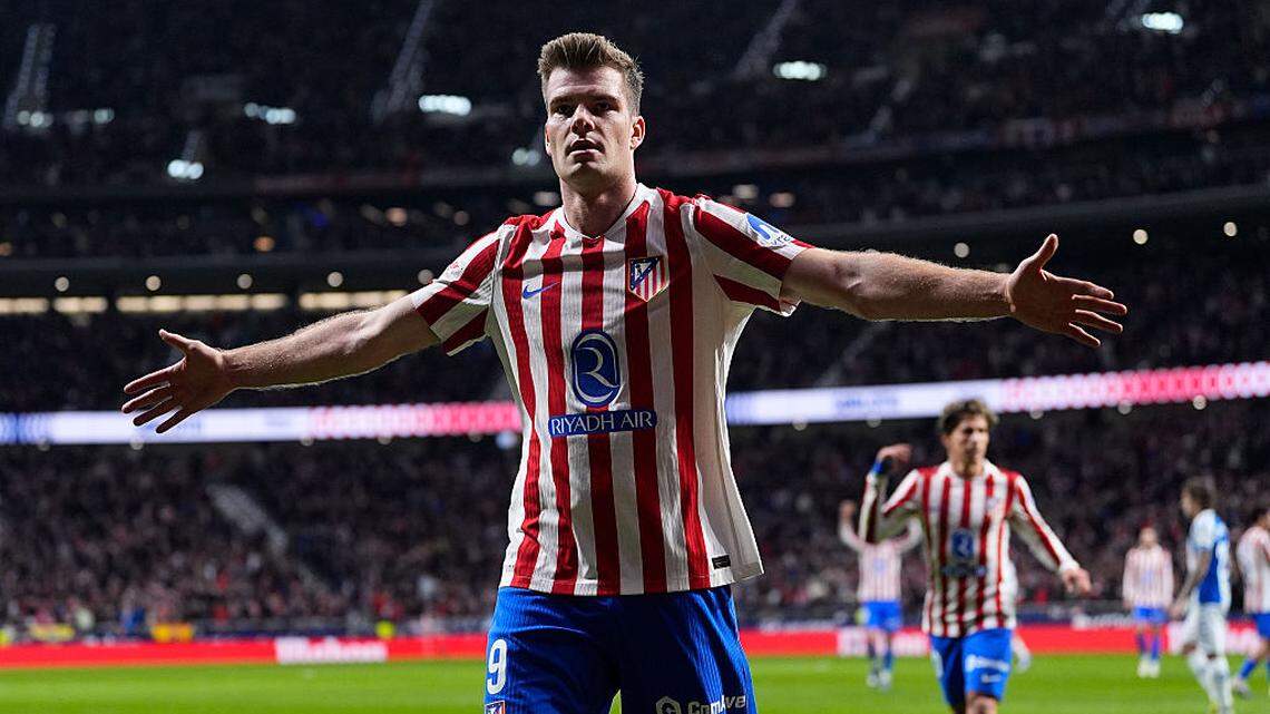 Con triplete del noruego Alexander Sorloht, el Atlético de Madrid goleó este martes 4-1 al Brujas en la vuelta de los playoffs (3-3 en la ida en Bélgica) y se clasificó para los octavos de final de la Champions League. 