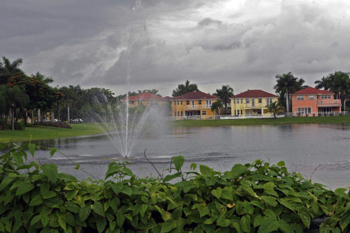A residential community in West Kendall, where brokers say they have not seen any slowdown in new rental listings due to the coronavirus.