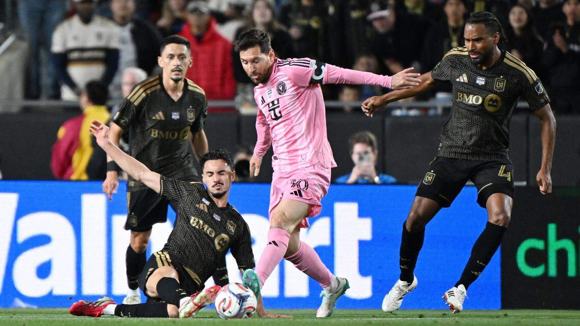 El Inter Miami de Leo Messi sufre un accidente en su debut de temporada en Los Angeles