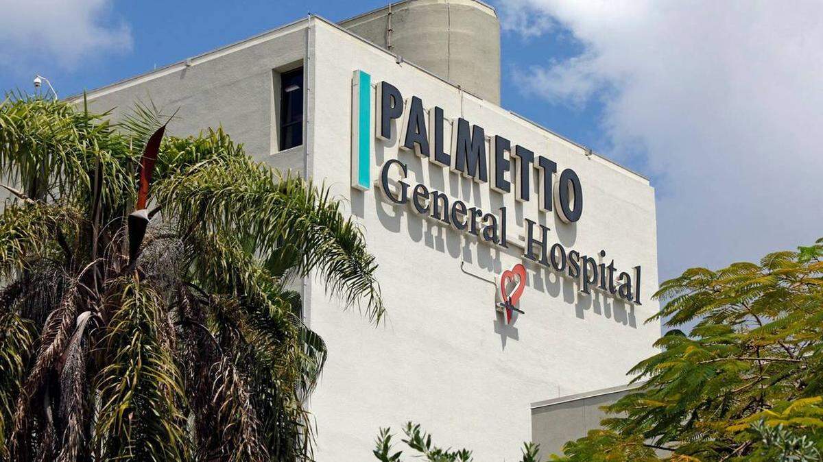 Una vista del Palmetto General Hospital el martes 7 de mayo de 2024. Steward Health Care, la firma propietaria de Palmetto General Hospital y de Hialeah Hospital, presentó los documentos de bancarrota.