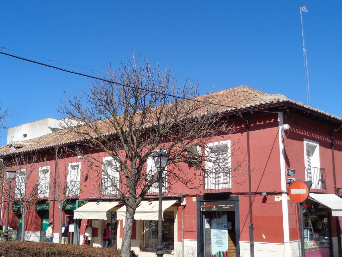 Arquitectura tradicional del poblado de Aranjuez.