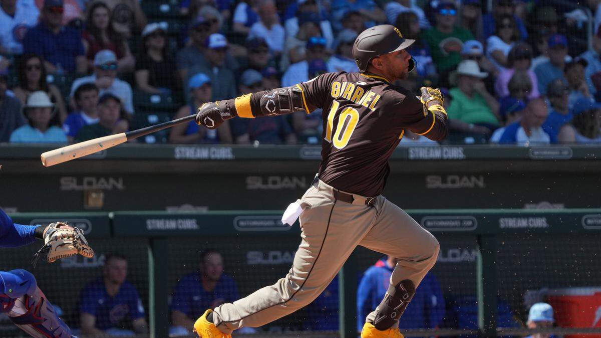 Yuli Gurriel hizo el grado con los Padres de San Diego y estará en la nómina del equipo para el Día Inaugural de la campaña de Grandes Ligas 2025.   