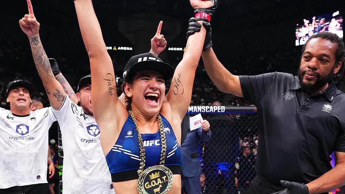 La argentina Ailin Pérez lcontinuó con su racha de victorias en el octágono y se encamina a un puesto mejor en el ranking de las 135 libras, después de imponerse en el evento UFC París a Darya Zheleznyakova.