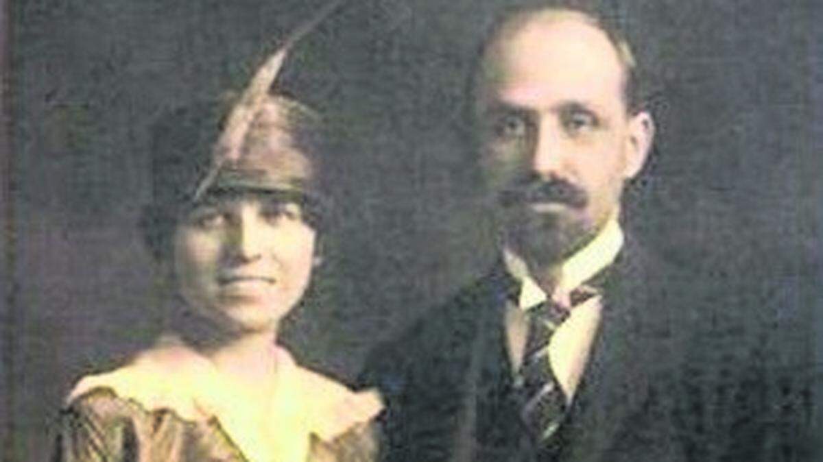 Zenobia Camprubí y Juan Ramón Jiménez.