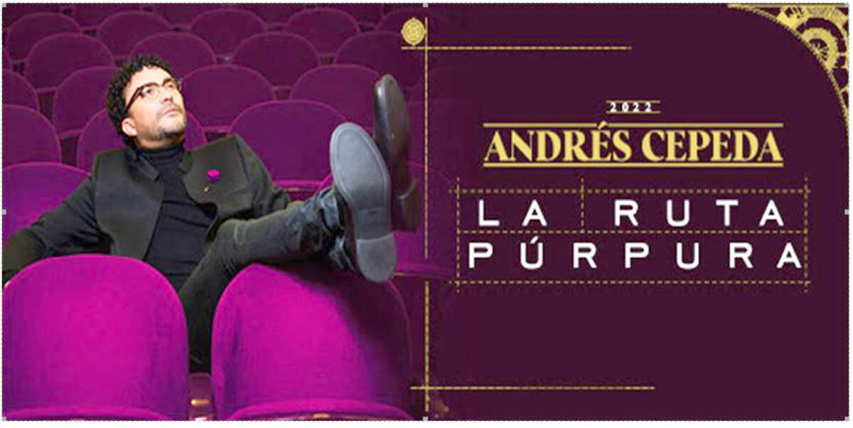 Andrés Cepeda se presenta en el Adrienne Arsht Center.