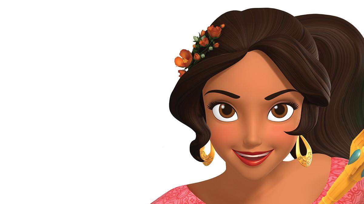 Imagen cedida en donde aparece la princesa Elena de Avalor, la primera princesa latina de Disney que en breve se sumará al séquito real de la compañía. La serie televisiva que llevará por título "Elena y el secreto de Avalor" se emitirá en 163 países del mundo y se traducirá a 33 idiomas. 