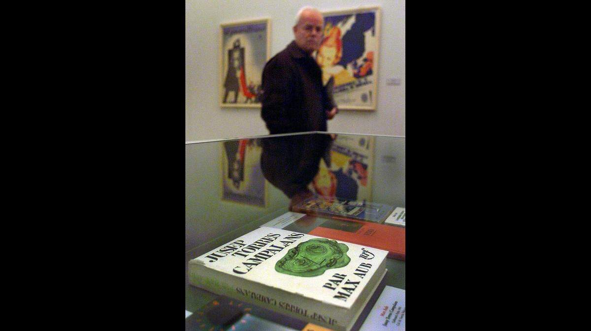 El escritor Max Aub y el personaje de su invención, el pintor Jusep Torres Campalans.