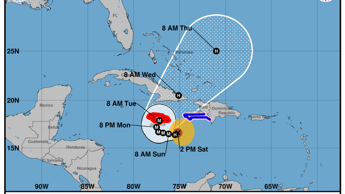 Melissa se convierte en huracán en el Caribe