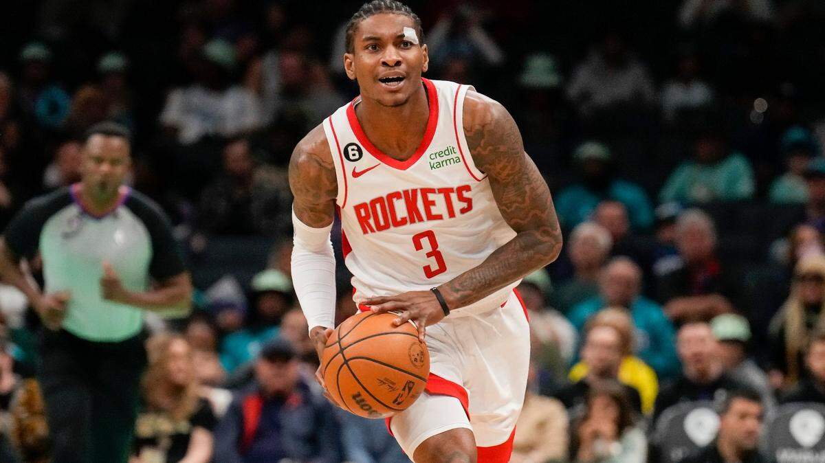 Kevin Porter Jr. promedió 19.2 puntos, 5.3 rebotes y 5.7 asistencias por partido con los Rockets de Houston en la pasada temporada.