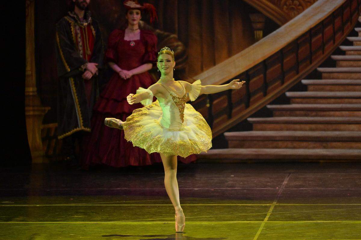 María Luisa Márquez en “Las Bodas de Aurora” de “La Bella Durmiente”.