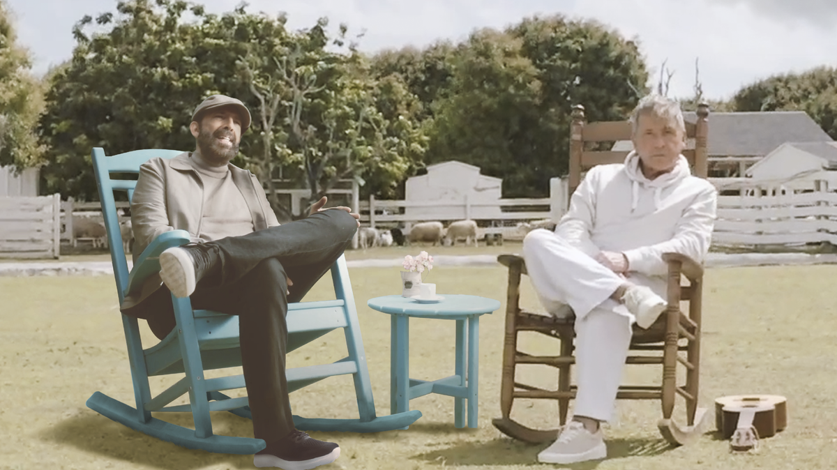 Juan Luis Guerra y Ricardo Montaner.