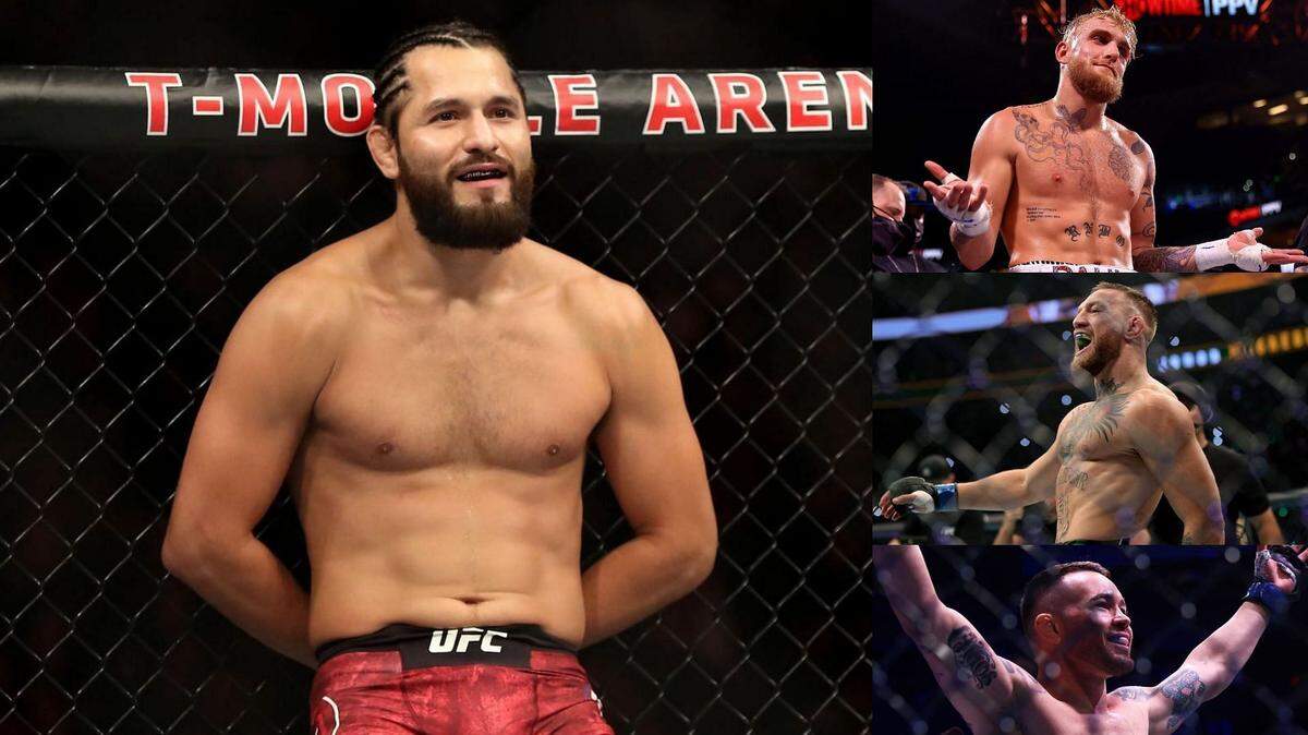 JORGE MASVIDAL reta, entre otros, a Jake Paul, Conor McGregor y Colby Covington.