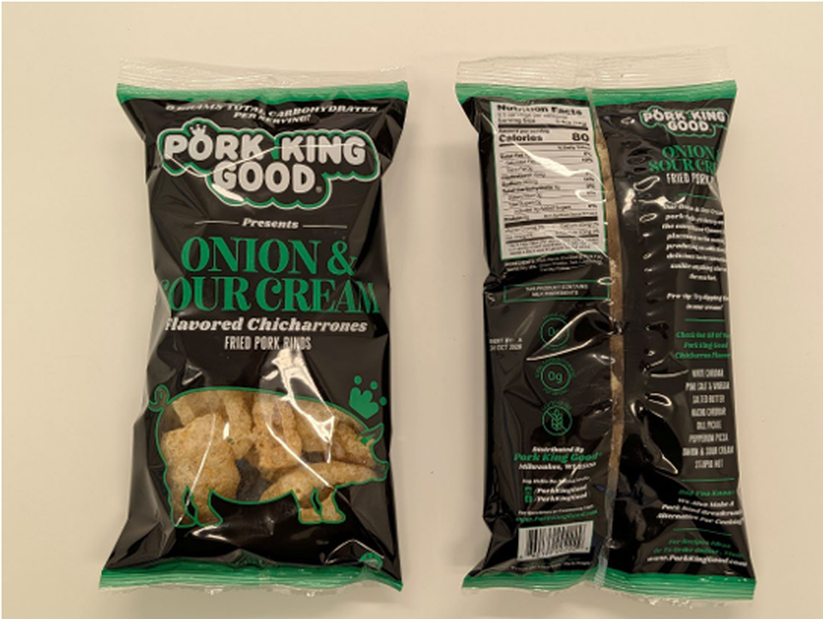 Chicharrones de cerdo de Pork King Good