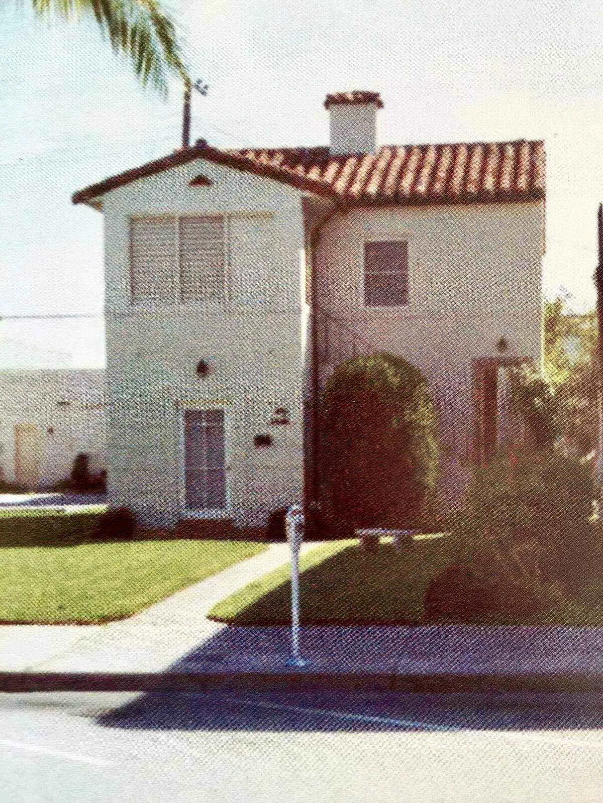 La casa donde vivió el matrimonio en Coral Gables (Alhambra Circle 140), ya inexistente.