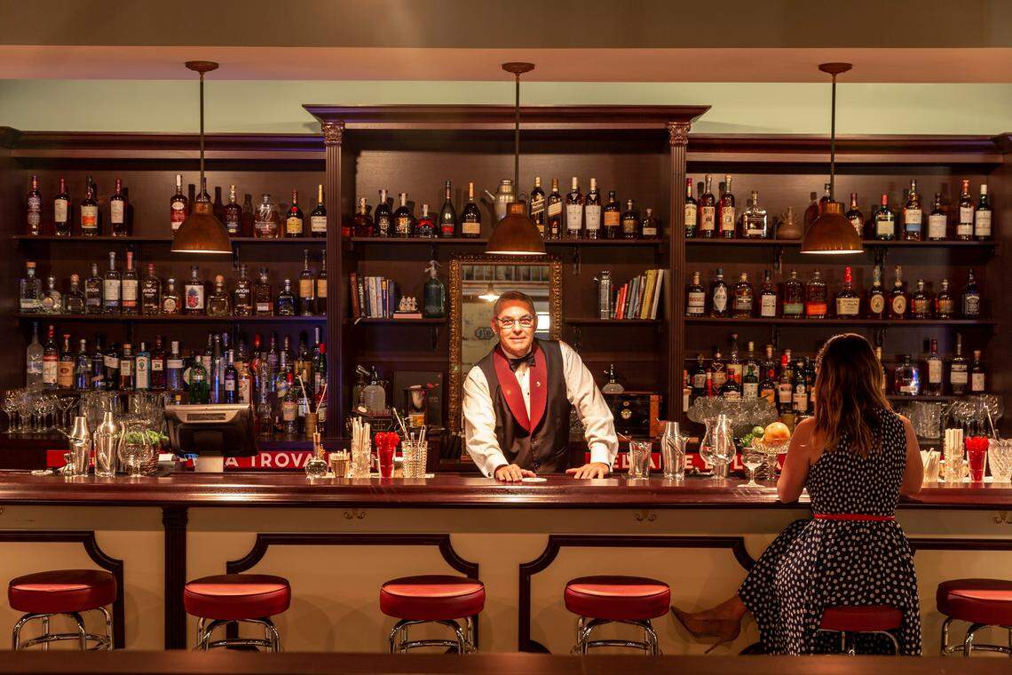 Café La Trova in Little Havana, famous for its cantinero-style bartending, was just named the best restaurant bar in the country.