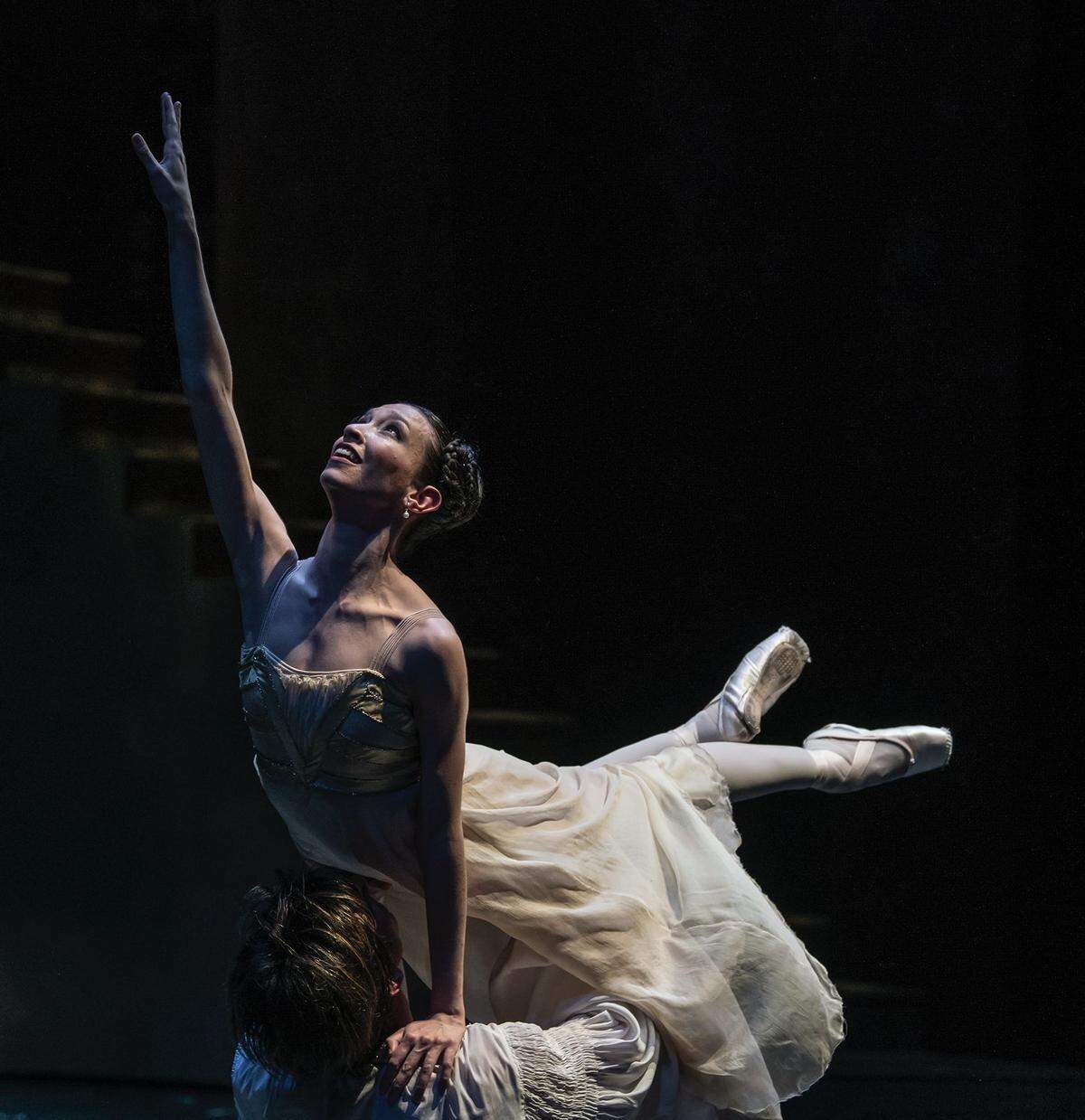  En el rol de Julieta en “Romeo y Julieta” de Kenneth MacMillan. “Me gustaría ser Julieta 24/7”, exclama Macarena Giménez.