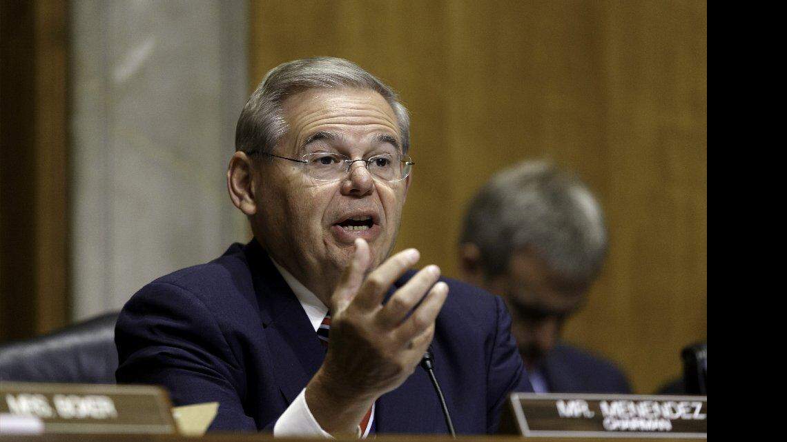 El senador Robert Menéndez en una foto de archivo.