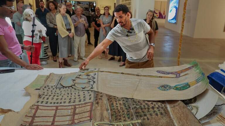 El artista cubano Luis Manuel Otero Alcántara llega al exilio: arte en libertad y polémica social