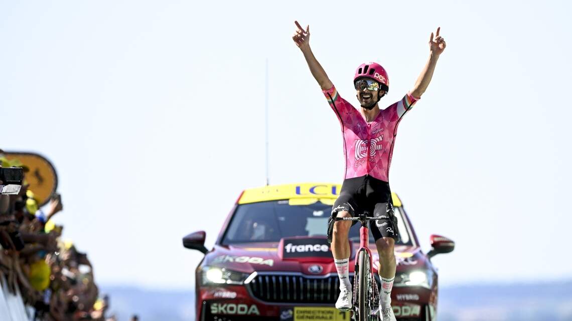 Healy consigue la mejor victoria de su carrera y Pogacar cede el maillot amarillo en el Tour de Francia