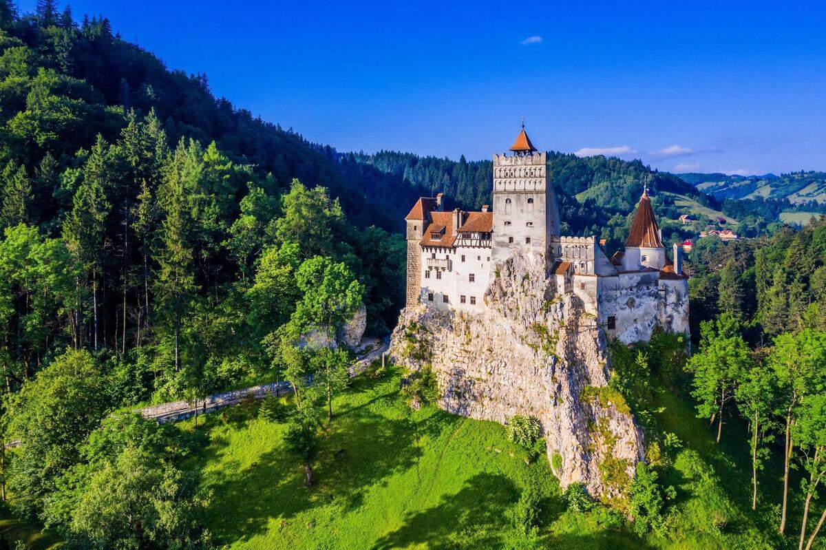 Castillo Bran, en Transilvania, donde está el ficticio Drácula.